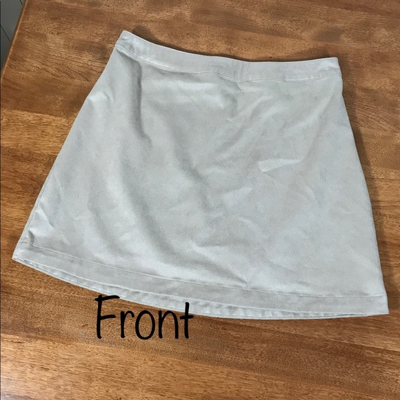 Abercrombie & Fitch Dresses & Skirts - Abercrombie & Fitch Faux Suede Mini Skirt